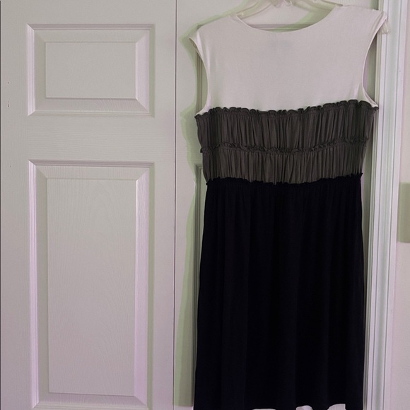 Spense Monochrome Colorblock Dress - Picture 5 of 5